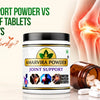 Joint support powder vs pain relief tablets and sprays 