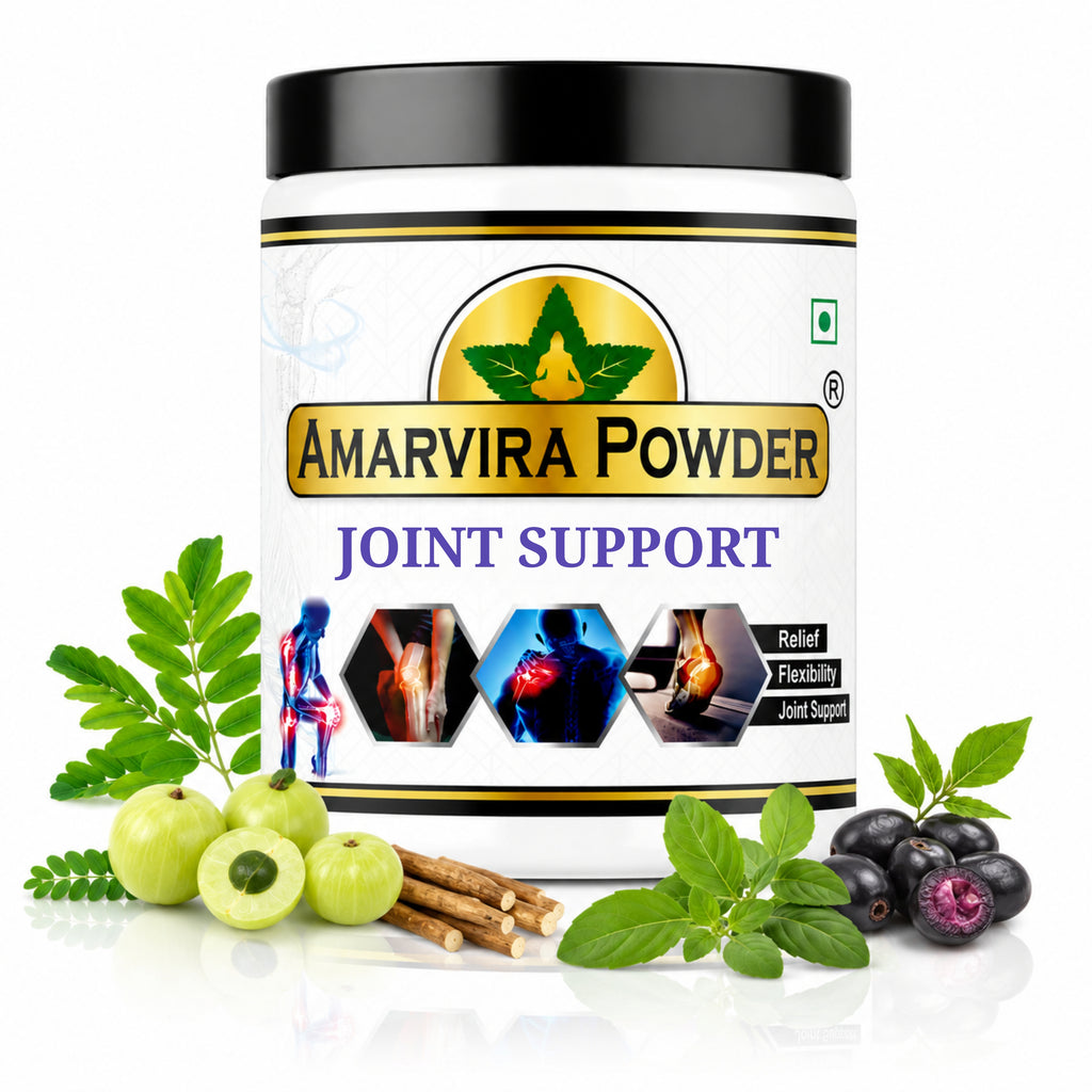Amarvira Joint Support Powder | Ayurvedic Herbal Powder for Joint Care, Mobility & Daily Wellness | 120g
