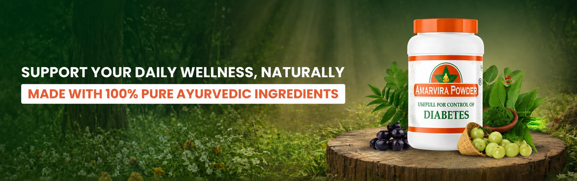 Amarvira Ayurvedic Herbal Powder – Traditional Herbal Blend