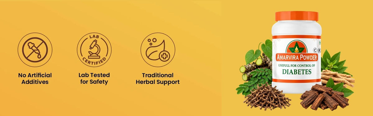 Amarvira Ayurvedic Herbal Powder – Traditional Herbal Blend