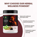 Amarvira Stamina Booster Powder | Ayurvedic Herbal Formula for Energy, Stamina & Men's Vitality