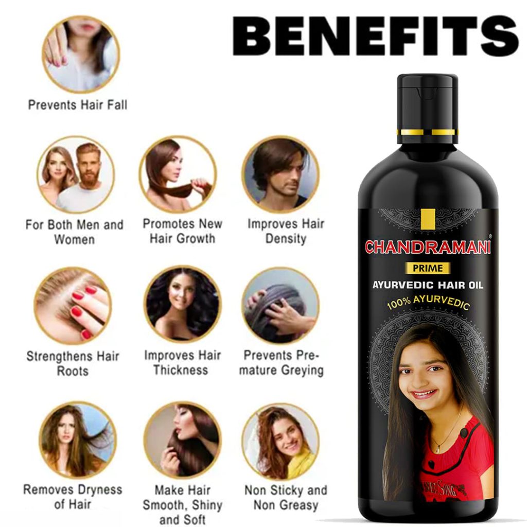 Chandramani Ayurvedic Hair Oil Combo