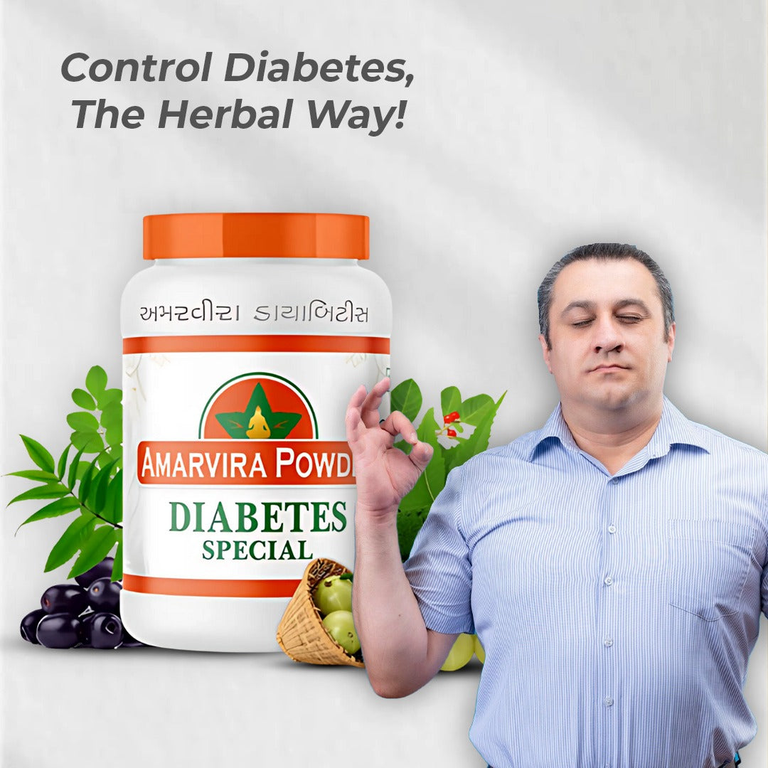 Diabetes control powder