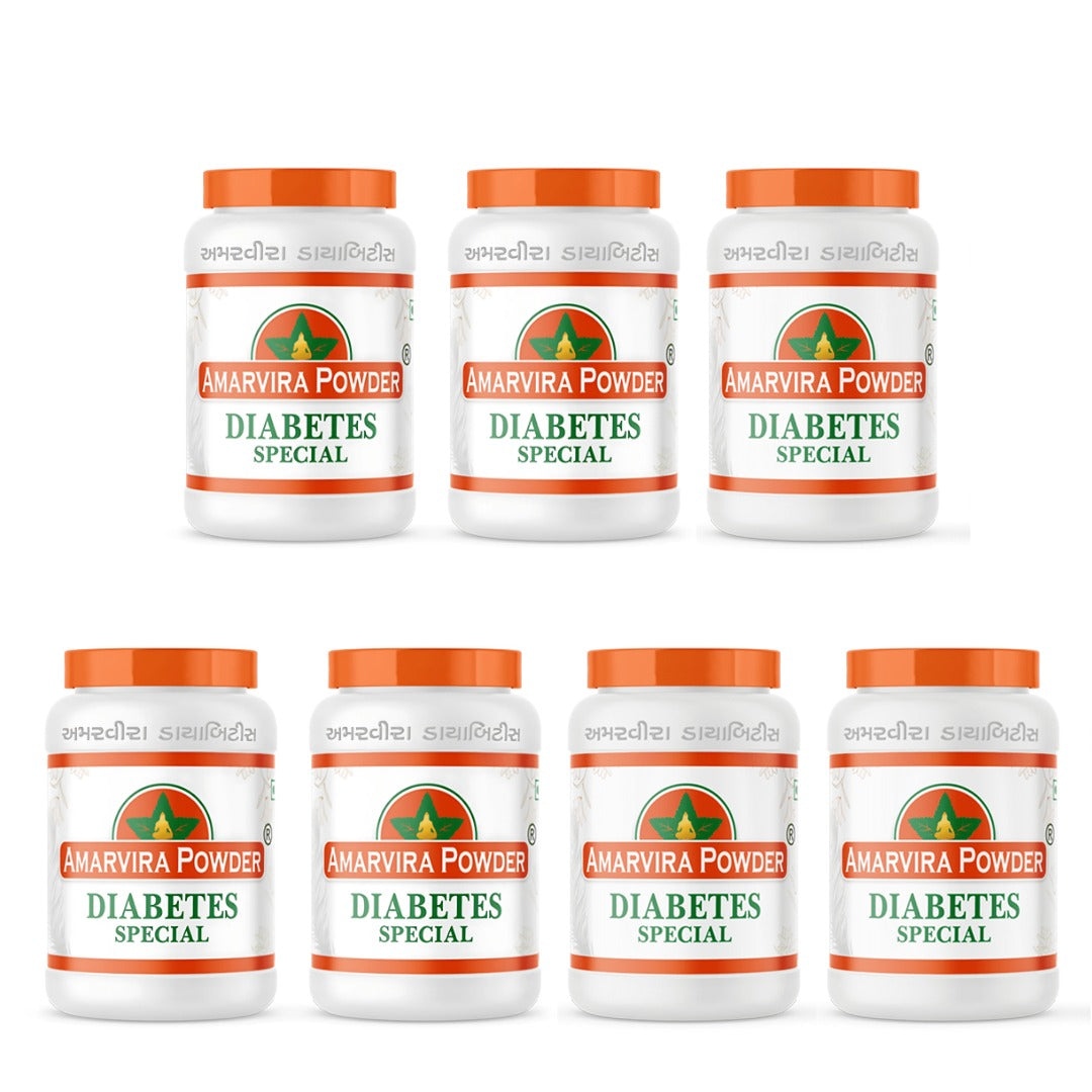 6 + 1 (free)  – Diabetes control powder